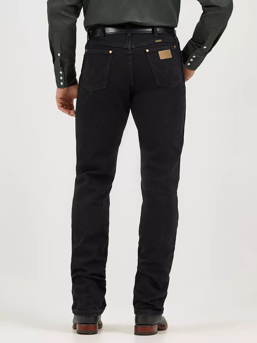 Men's Wrangler Cowboy Cut Original Fit-Shadow Black Wash - 13MWZWK