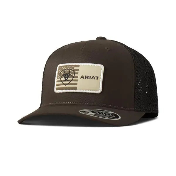 Ariat FF110 Snap Back Flag Patch Cap -  A300090702