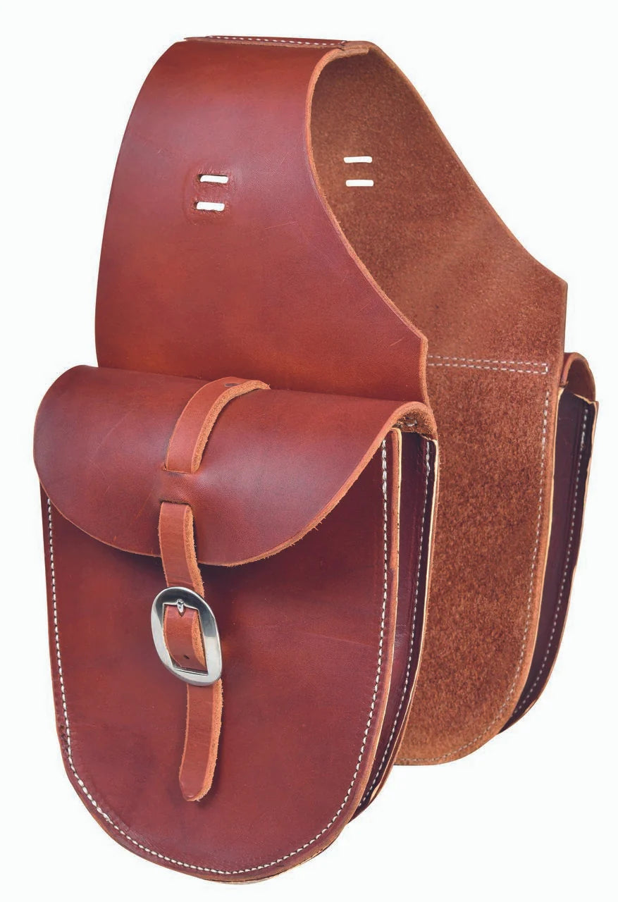 Berlin Leather Saddle Bag