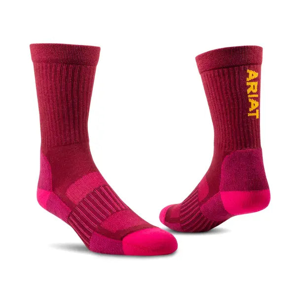 Ariat Tek High Performance Crew Sock 2 Pack - 10051906