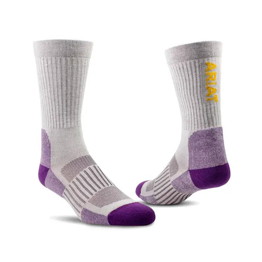 Ariat Tek High Performance Crew Sock 2 Pack - 10051906