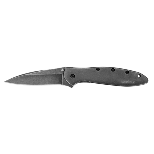 Kershaw Leek BlackWash Knife - 1660BLKW