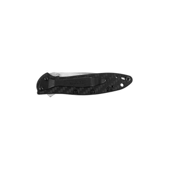 Kershaw Leek Carbon Fiber Stonewash Knife CPM154 - 1660CF