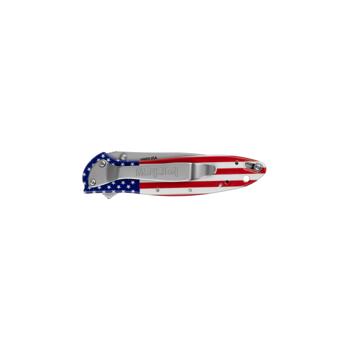 Kershaw Leek USA Flag Knife - 1660USA