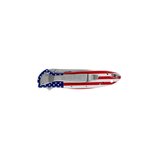 Kershaw Leek USA Flag Knife - 1660USA