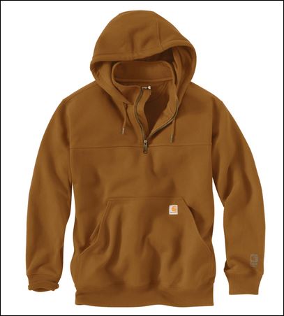 Carhartt Rain Defender Loose Fit Heavyweight Quarter-Zip Hoodie
