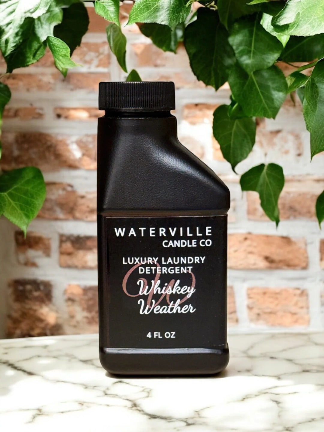 Waterville Candle Co. Luxury Laundry Detergent Sample 4oz - Whiskey Weather