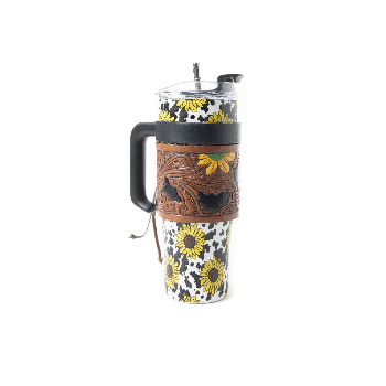 Myra Wide Wyoming Tumbler In Yellow