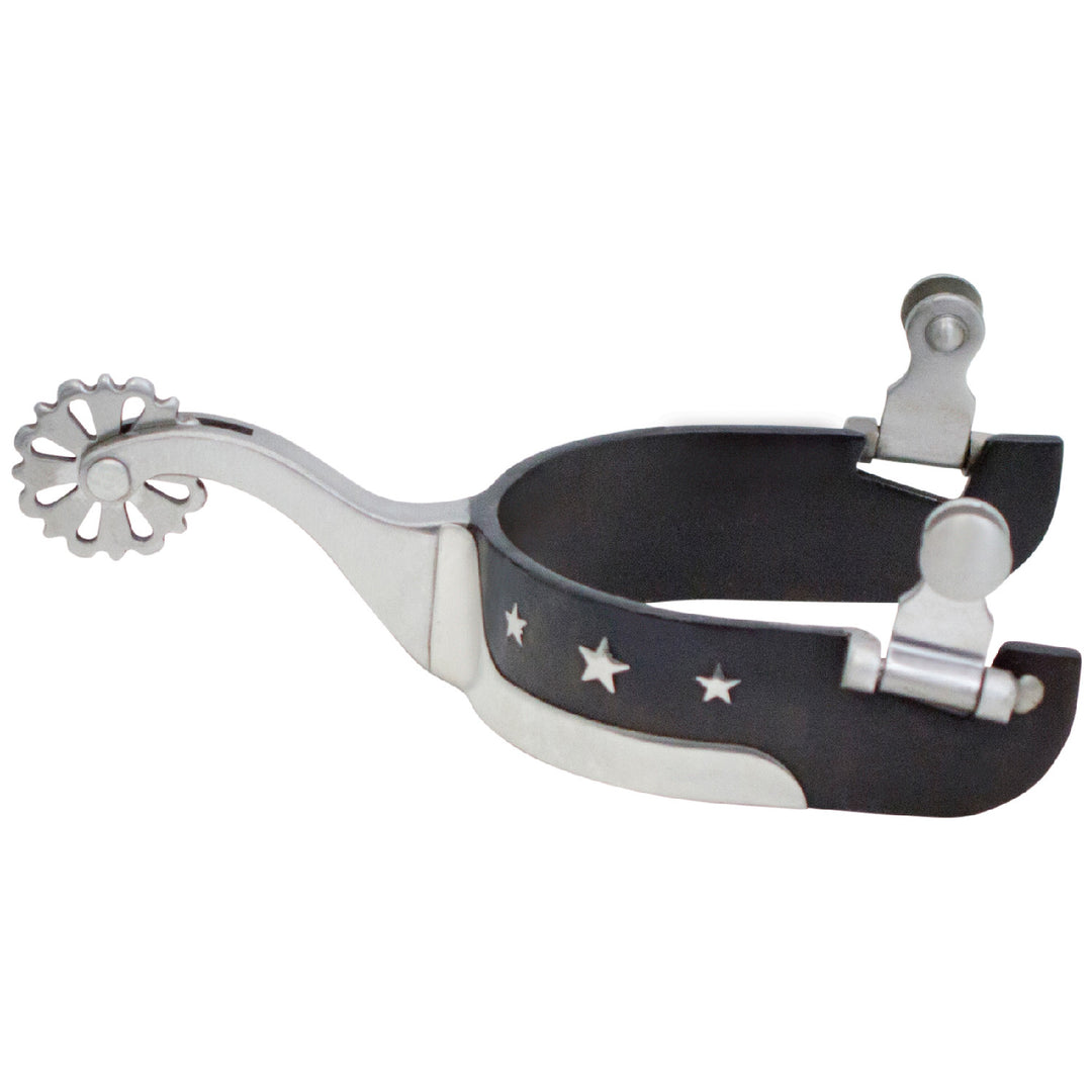 Partrade Cowboy Tack Jonathan Gauthier Medium Shank Large Spurs
