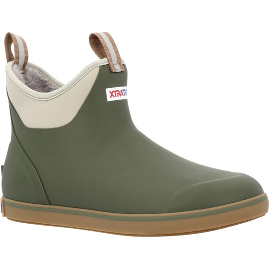 Men's XTRATUF 6" ADB Fleece Lined Cold Weather Ankle Deck Boot - XMAB305