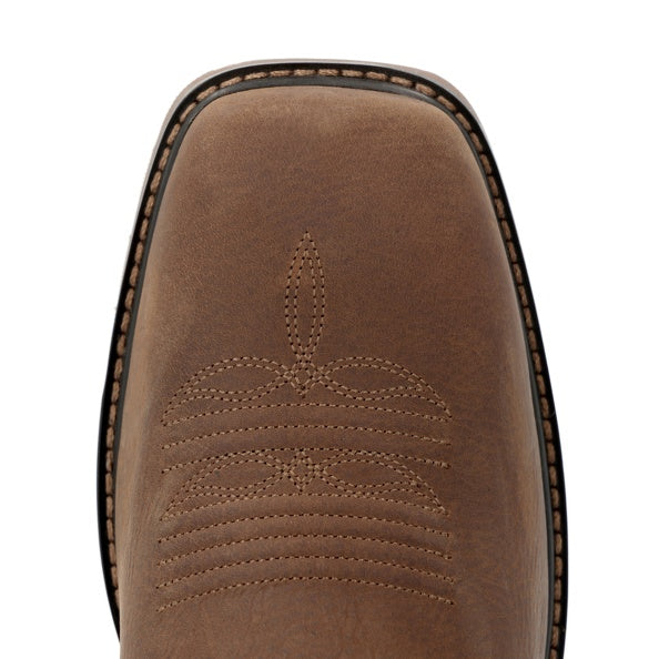 Men's Durango Workhorse Coyote Tan Square Toe Work Boot - DDB0563