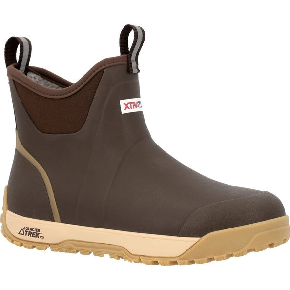 Men's XTRATUF 6" ADB Ice Fleece Lined Ankle Rubber Deck Boot - XMABI901