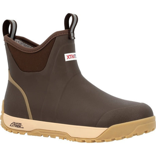 Men's XTRATUF 6" ADB Ice Fleece Lined Ankle Rubber Deck Boot - XMABI901