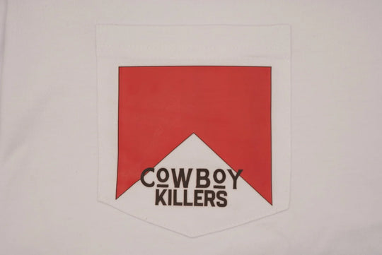 Silver Spur Hat Co. Cowboy Killer White Pocket T-Shirt