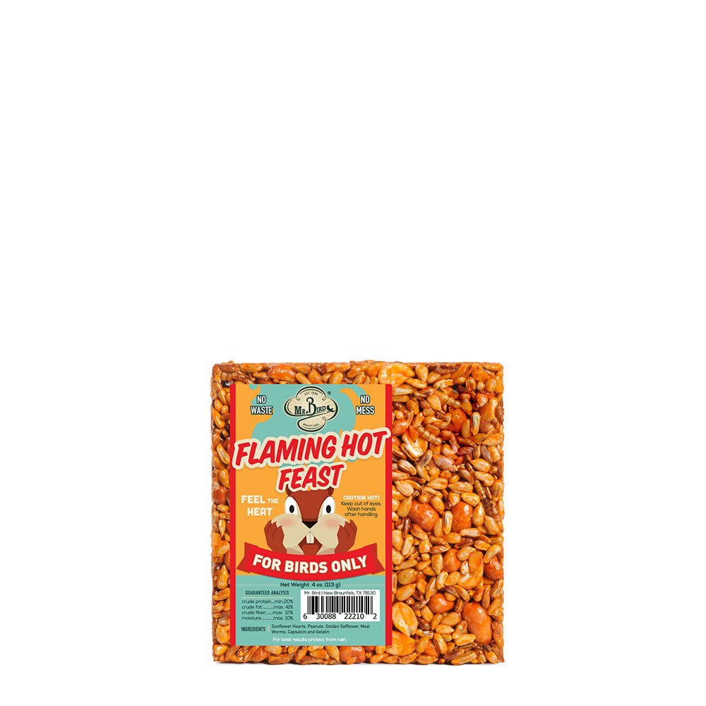 Mr. Bird Small Flaming Hot Feast Cake