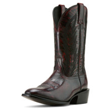 Men's Ariat Willie Black Cherry French Toe Wewstern Boot - 10061141