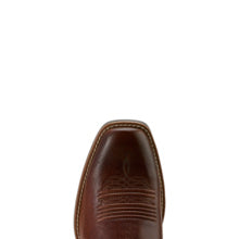Men's Ariat Hustler Beasty Brown with Pacific Blue Tops - 10061159