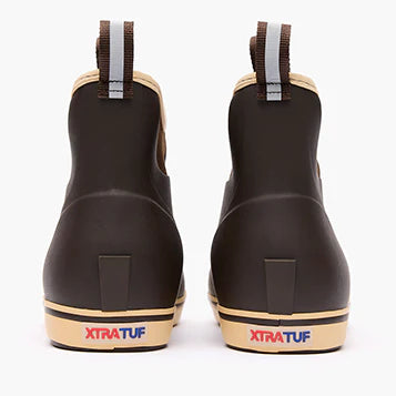 Men's XTRATUF 6" Chocolate Tan Ankle Deck Boot - 22734
