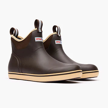 Men's XTRATUF 6" Chocolate Tan Ankle Deck Boot - 22734