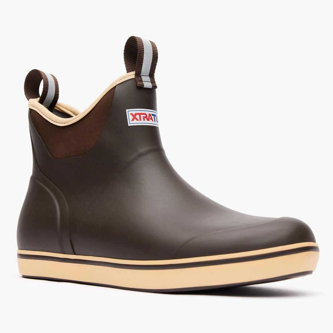 Men's XTRATUF 6" Chocolate Tan Ankle Deck Boot - 22734