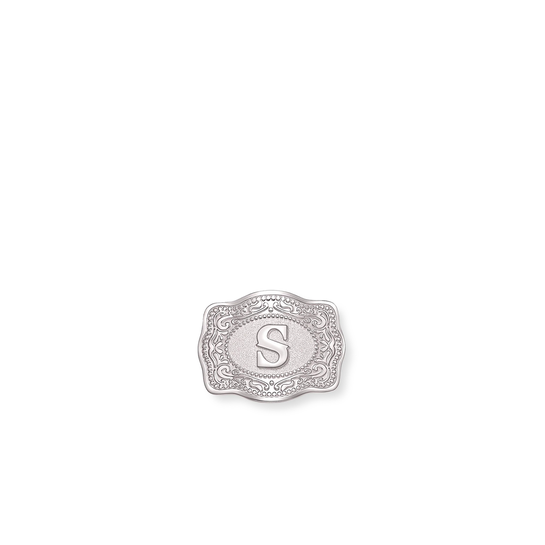SpurWest Trading Co. Silver Mini Belt Buckle Hatpin