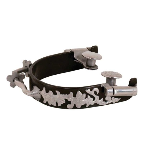 Partrade Cowboy Tack Bumper Spurs with Rowel