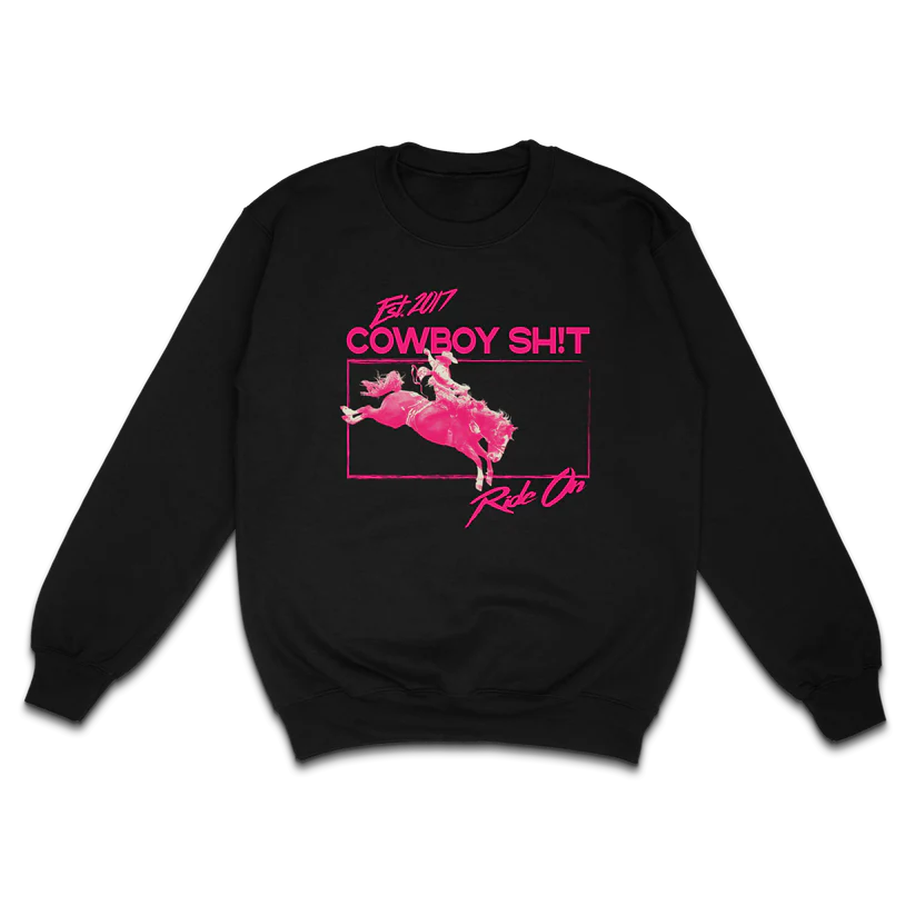 Cowboy Sh!t 80's Vibe 2.0 Crewneck Sweatshirt - 233