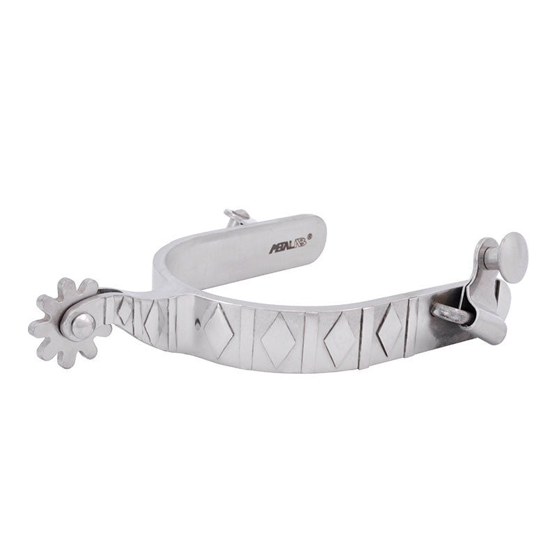 Partrade Cowboy Tack Diamond Trim Spurs