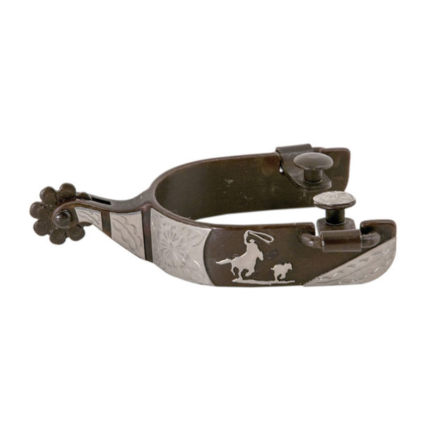 Partrade Cowboy Tack Calf Roper Spurs