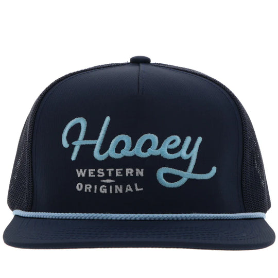 Hooey "OG" HAT NAVY & Light BLUE Detail - 2460T