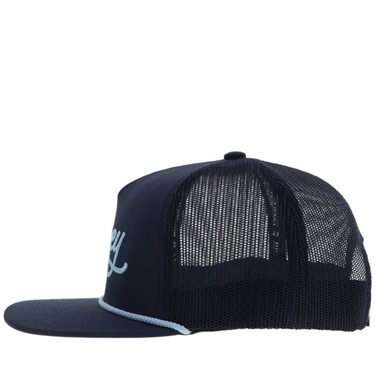 Hooey "OG" HAT NAVY & Light BLUE Detail - 2460T