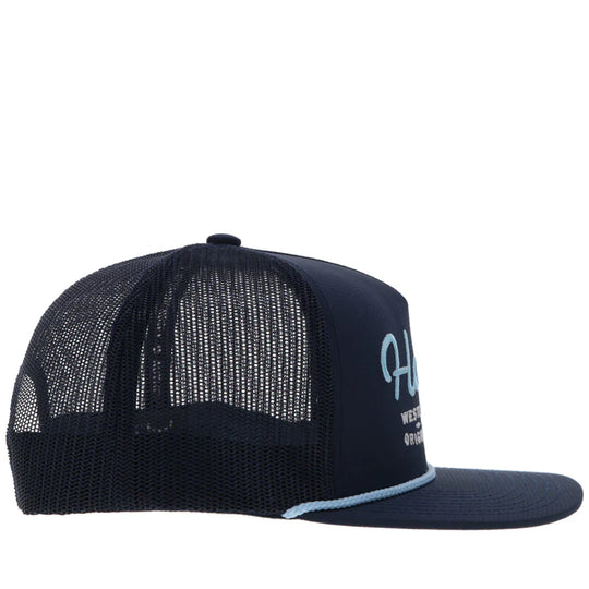 Hooey "OG" HAT NAVY & Light BLUE Detail - 2460T