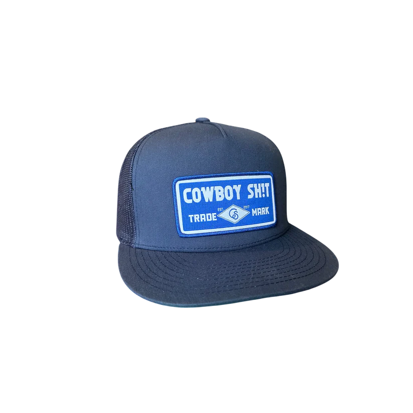 Cowboy Sh!t Navy Taber Snapback - 254