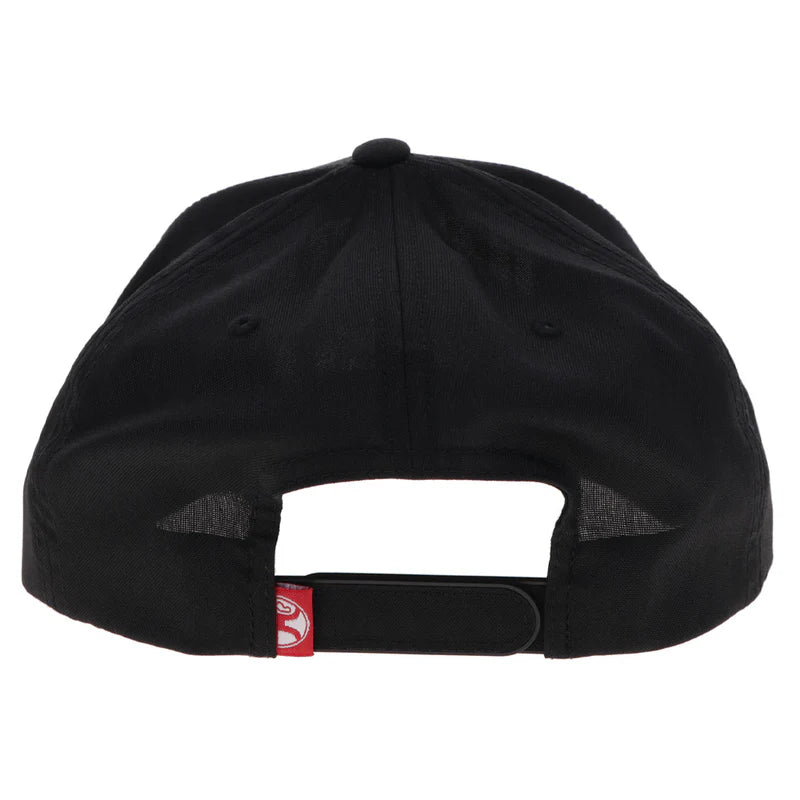 Hooey "Wild Ride" Hat Black w/Hooey Embroidered Logo - 2569T-BK