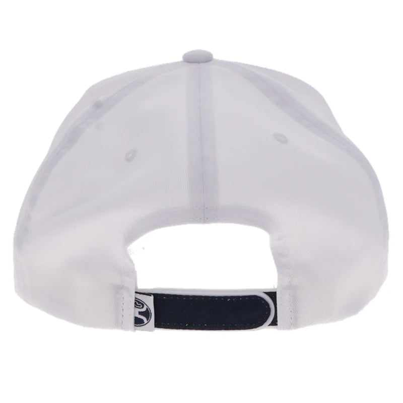 Hooey "Wild Ride" Hooey Hat White w/Navy Hooey Embroidered - 2569T-WHNV