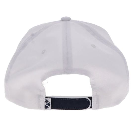 Hooey "Wild Ride" Hooey Hat White w/Navy Hooey Embroidered - 2569T-WHNV