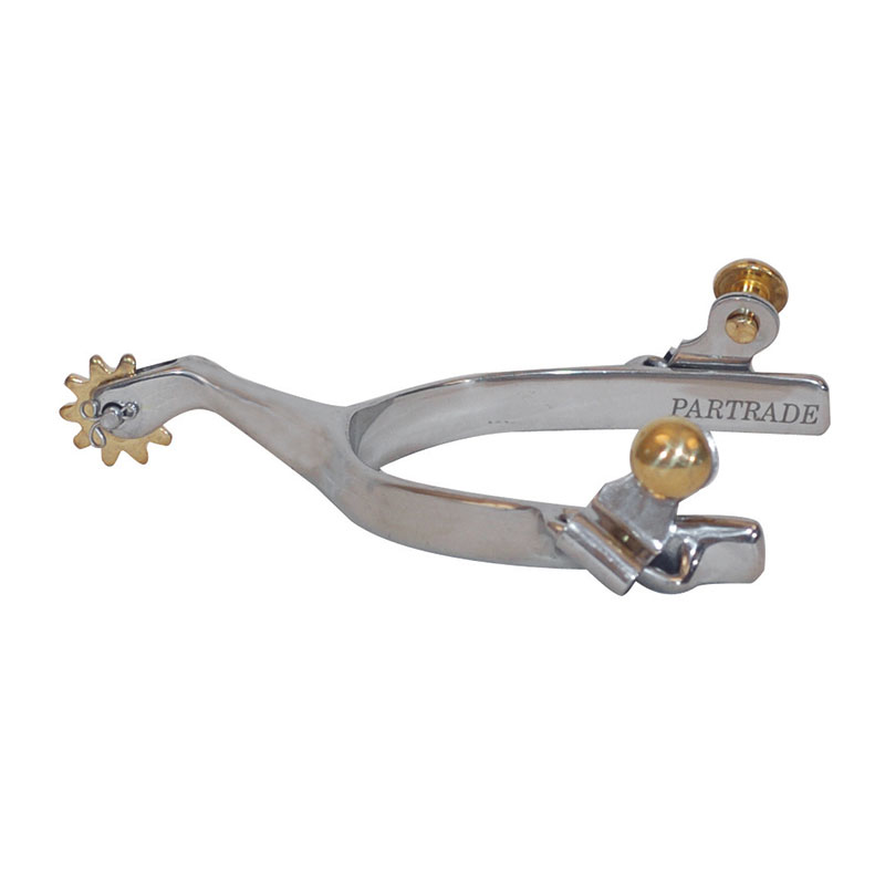 Partrade Cowboy Tack Men's Stock Spurs