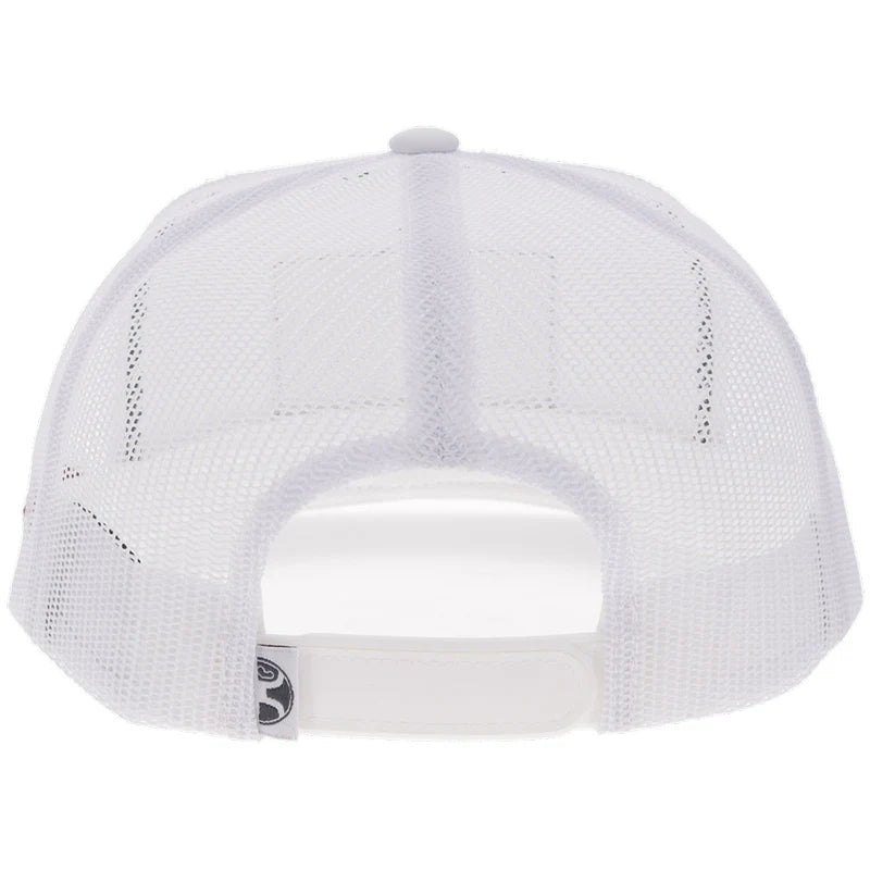 Hooey "Liberty Roper" White Flag Patch - 2610T-WH