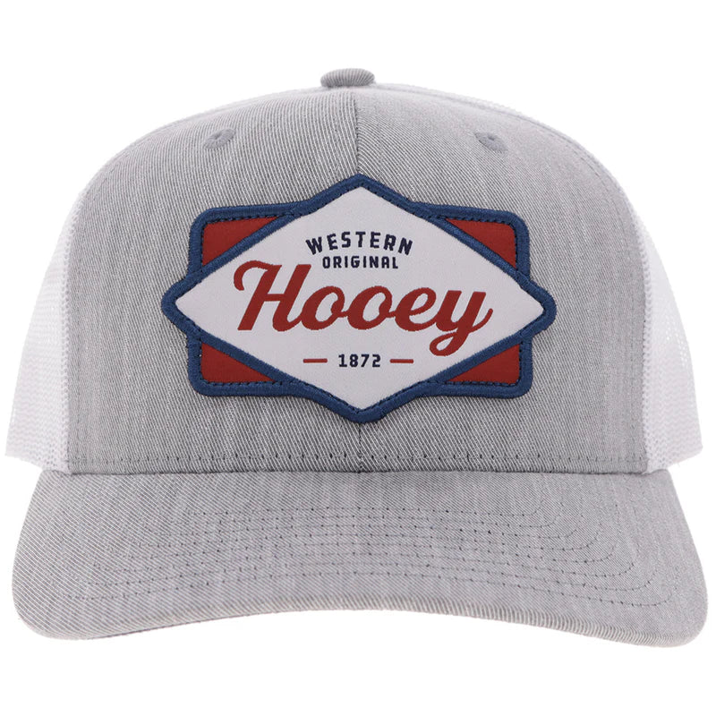 Hooey "Diamond" Grey/White Hat - 2622T-GYWH