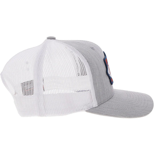 Hooey "Diamond" Grey/White Hat - 2622T-GYWH