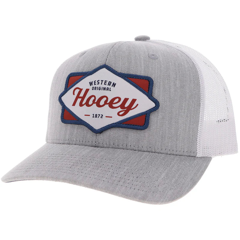 Hooey "Diamond" Grey/White Hat - 2622T-GYWH