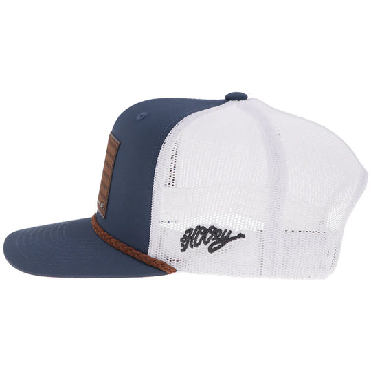 Hooey "Liberty Roper" 1776 Leather Patch - 2655T-NVWH