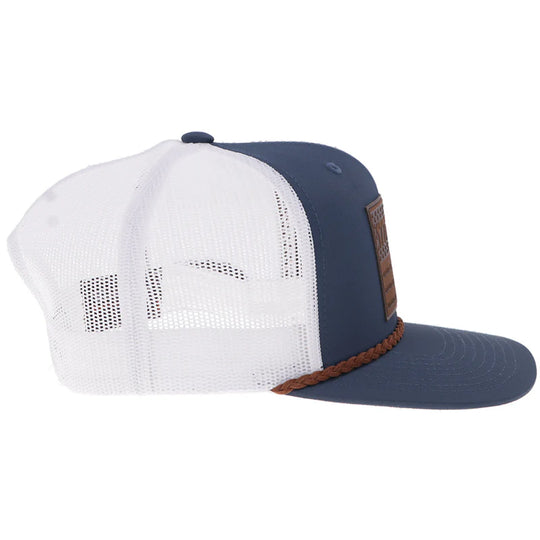 Hooey "Liberty Roper" 1776 Leather Patch - 2655T-NVWH