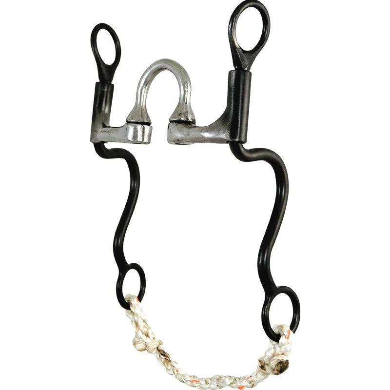 Dutton Bits Smooth One By Two Port Correction Cavalry 8" Cheek Bit - 07-07I