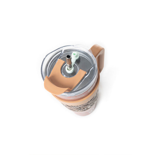 Myra Wide Wyoming Tumbler in Brown