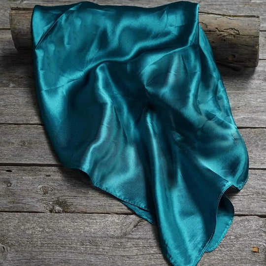 Rodeo Drive Solid Teal Wild Rag - WRS5