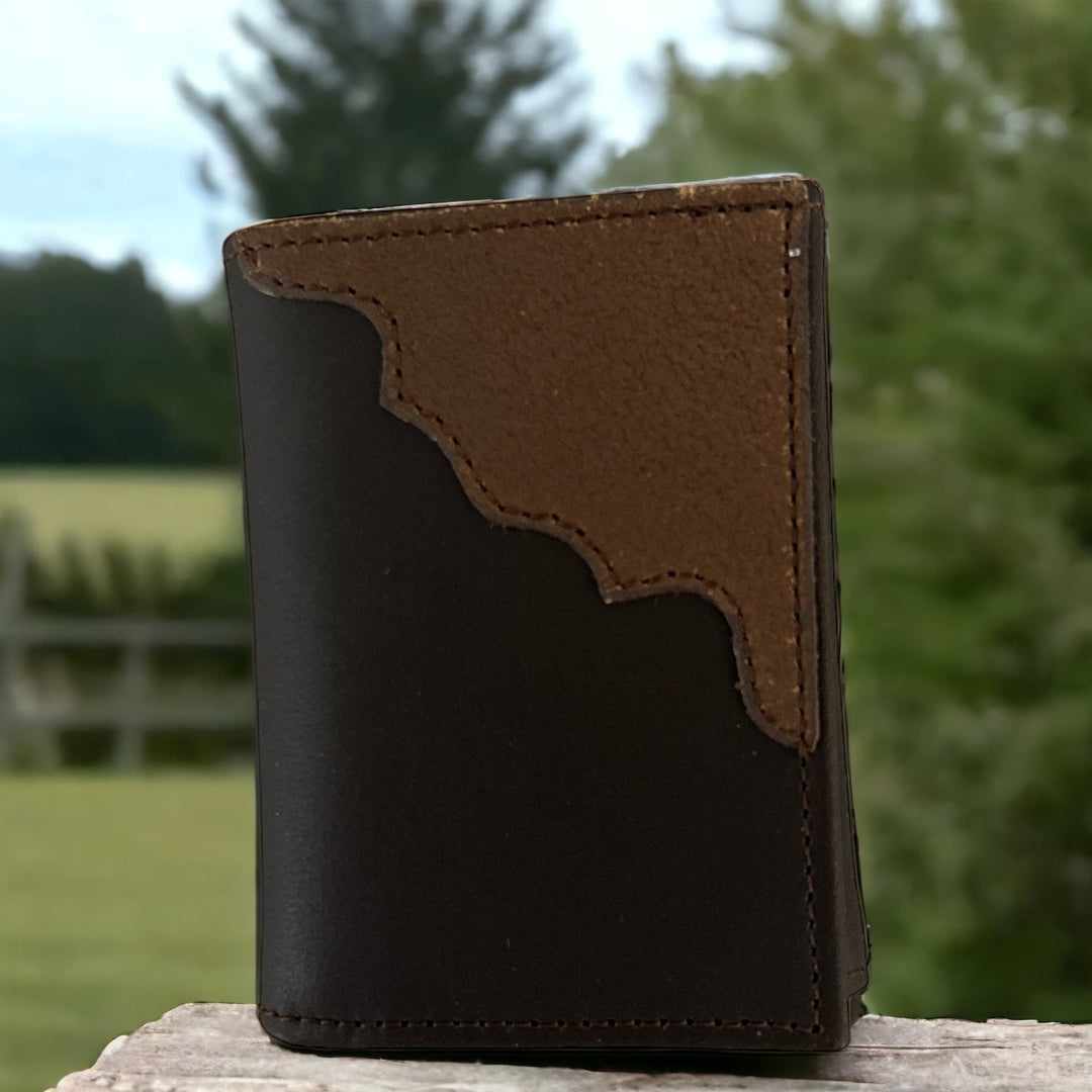 Men's Twisted X Trifold Distressed Wallet - XWW-79T