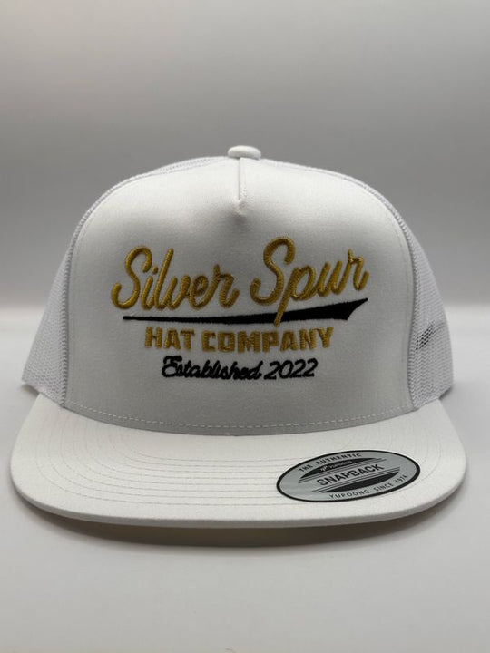 Silver Spur Hat Co. Original White Snapback