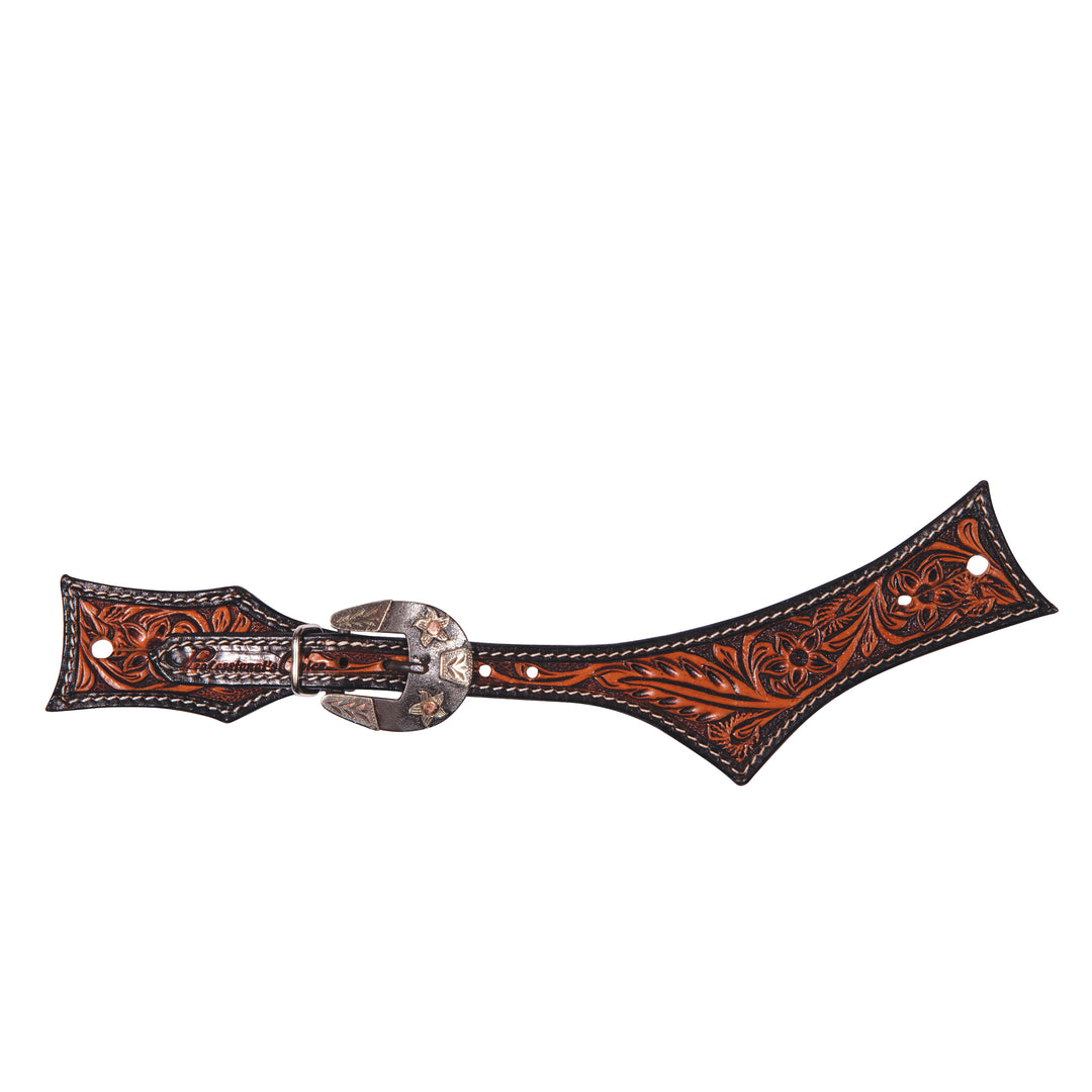 Professional's Choice Ladies Floral Hatchet Spur Strap