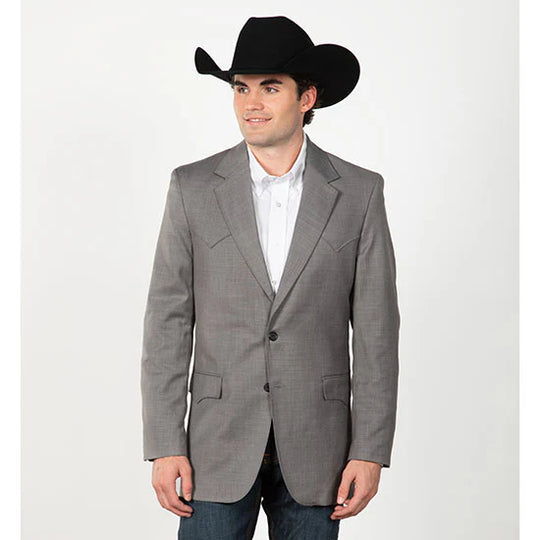 Men's Cripple Creek Lubbock Steel Grey Sportcoat - CC4515-49